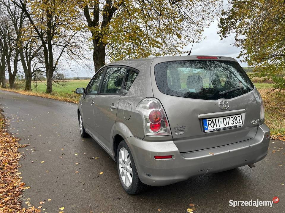 Toyota Corolla Verso 20 diesel 116 ekrany dvd podkarpackie Tarnobrzeg