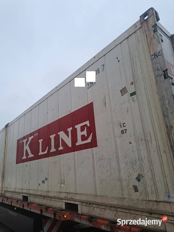 Kontener chłodnia 6 metrowy produkcji 2015 Gdynia