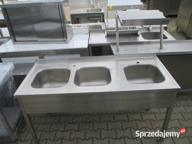 Zlew Gastronomiczny 3 Komorowy 1607085 NOWY wielkopolskie Ostrów Wielkopolski