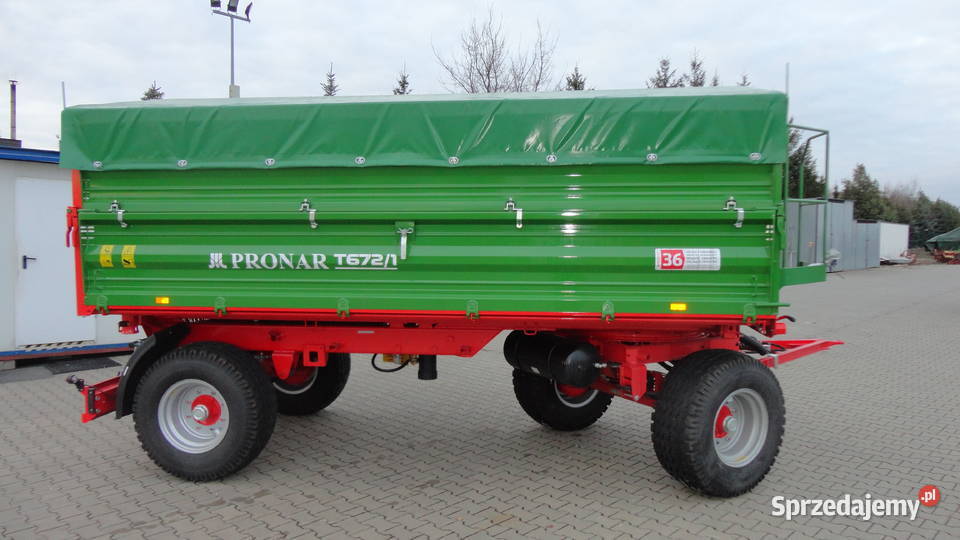 Przyczepa Pronar T6721 10Ton wywrotka trzy Kozenin sprzedam