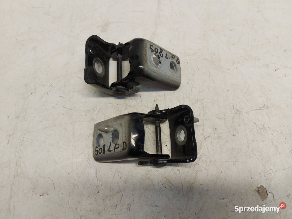 PEUGEOT 508 II Zawias drzwi przód lewy góra dół