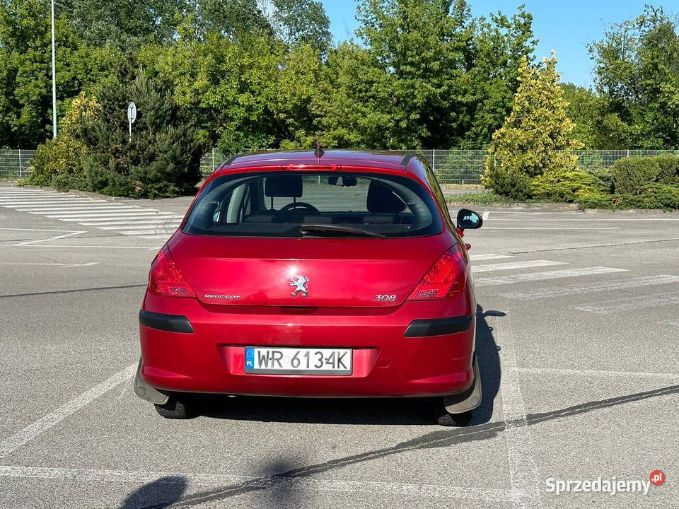 Peugeot 308 hatchback 16hdi 92 garażowany salon mazowieckie Radom sprzedam