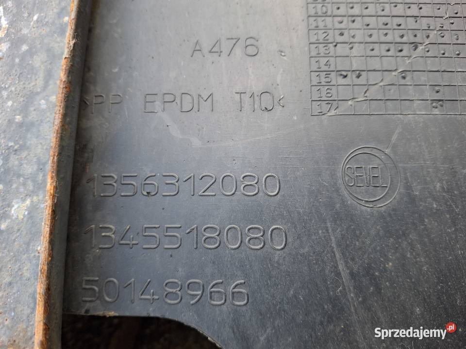 FIAT DUCATO OSŁONA POD SILNIK METALOWA BOCZNE