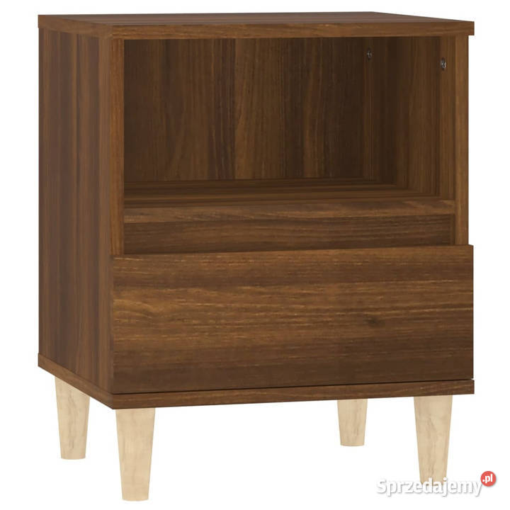 Szafka nocna brązowy dąb 40x35x50 WM821808 Warszawa