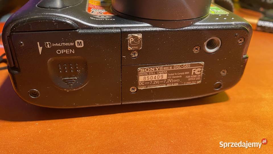 Aparat fotograficzny SONY DSCS85