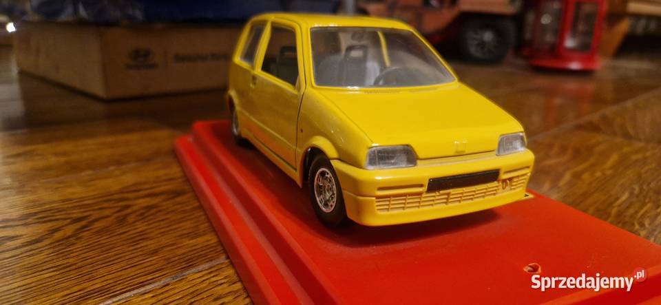 Fiat cinquecento 124 burago Łódź