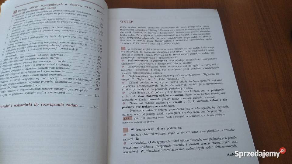Chemia szkół średnich w zadaniach Maria Gdańsk