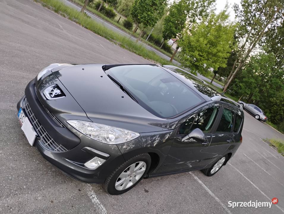 Peugeot 308 SW 16HDI Zadbany Bezwypadkowy czujnik martwego pola Częstochowa