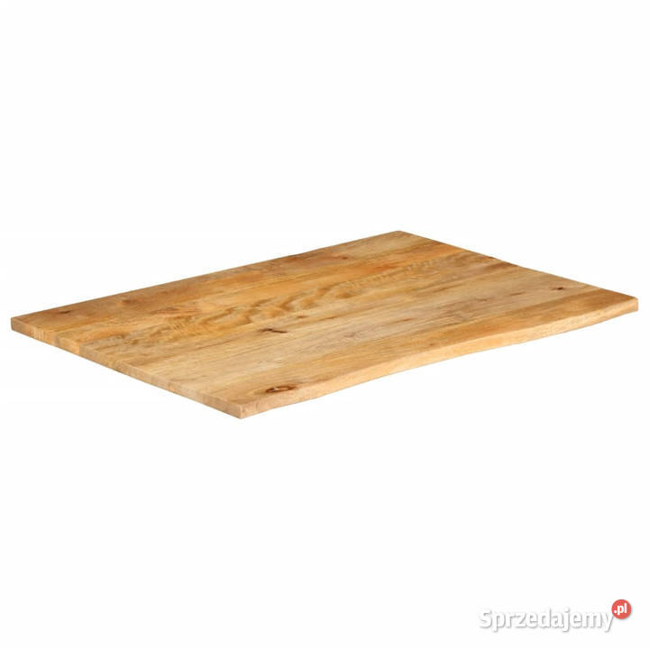 Blat stołu z naturalną krawędzią 90x80x25 drewno mazowieckie Warszawa sprzedam