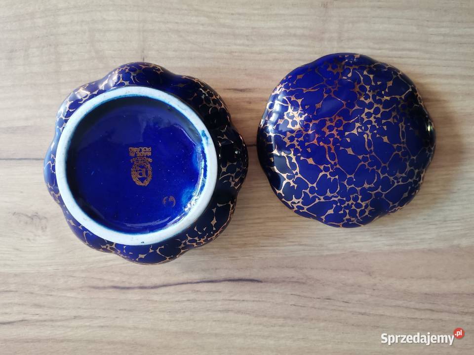 Stara bomboniera porcelana porcelit Chodzież Ira Katowice