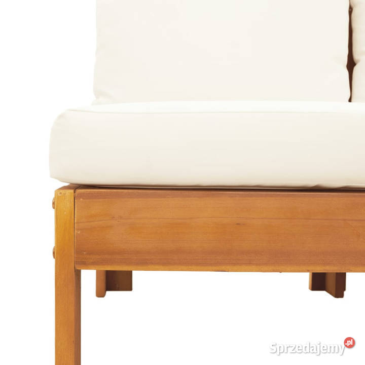Sofa ogrodowa z podłokietnikiem 2osobowa drewno Warszawa