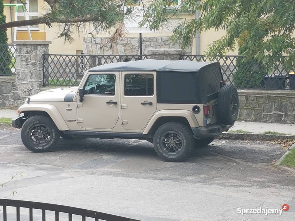 Jeep Wrangler 75th anniversary Wrangler Świebodzice