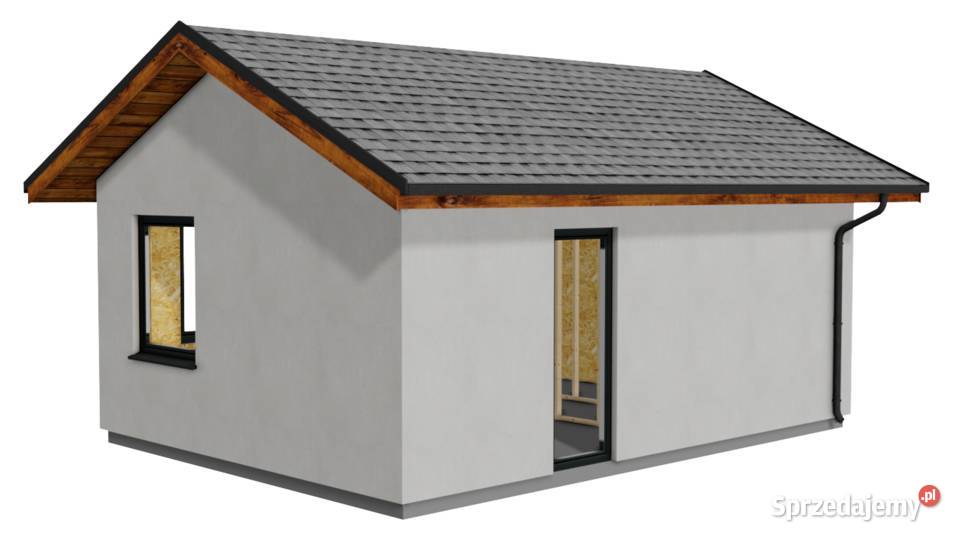 5 Domek na zgłoszenie Konstrukcja instalacje Boronów sprzedam
