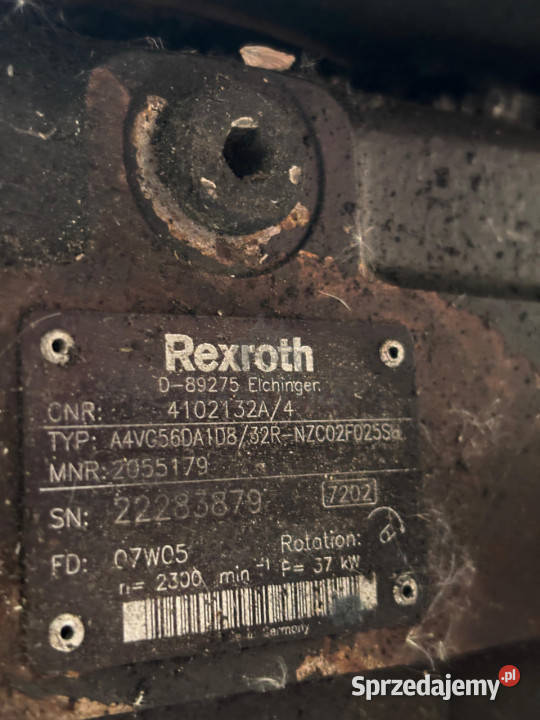 Rexroth 4102132A Pompa Hydrauliczna 4102132A4 Jastrzębniki