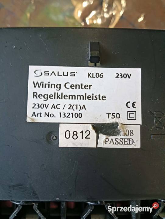 Nowa listwa sterująca do ogrzewania Salus KL06 Pozostałe Imielin