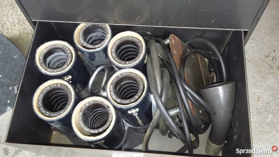 Dyktafon mechaniczny USA lata 20 eksponat Lublin