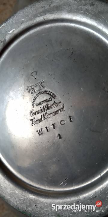 stary czajnik z cyny małopolskie Nowy Targ sprzedam