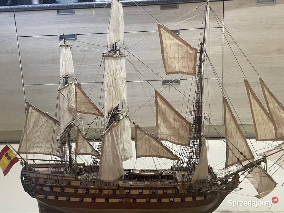 Model żaglowca San Juan Nepomuceno mazowieckie Warszawa