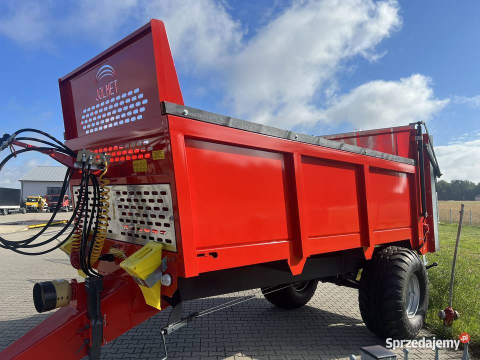 Rozrzutnik obornika jednoosiowy 8 ton Proszówka