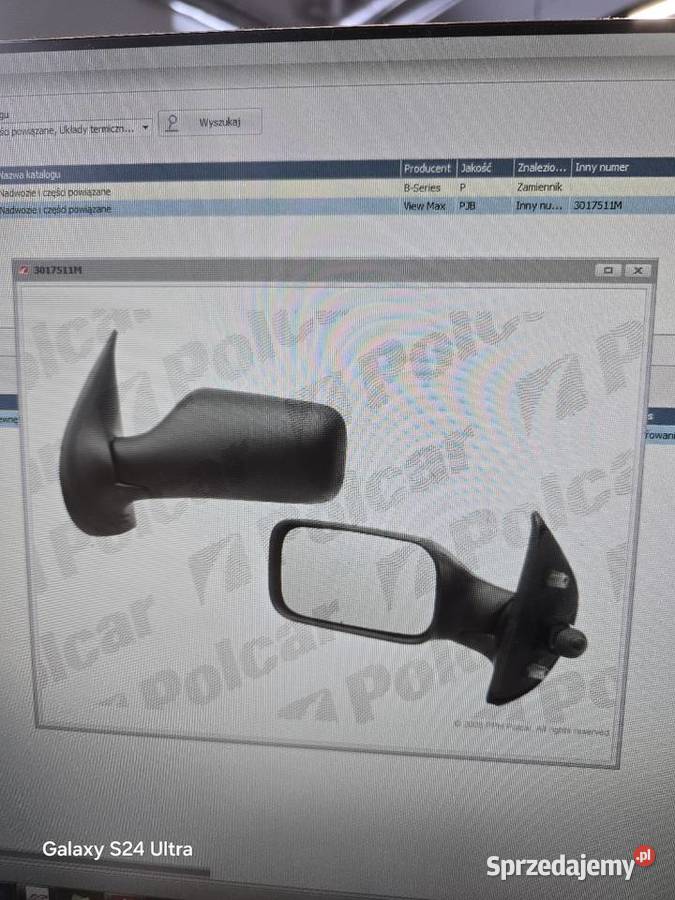 Lusterko zewnetrzne Fiat Punto Lewe 9399r pomorskie Bytów sprzedam