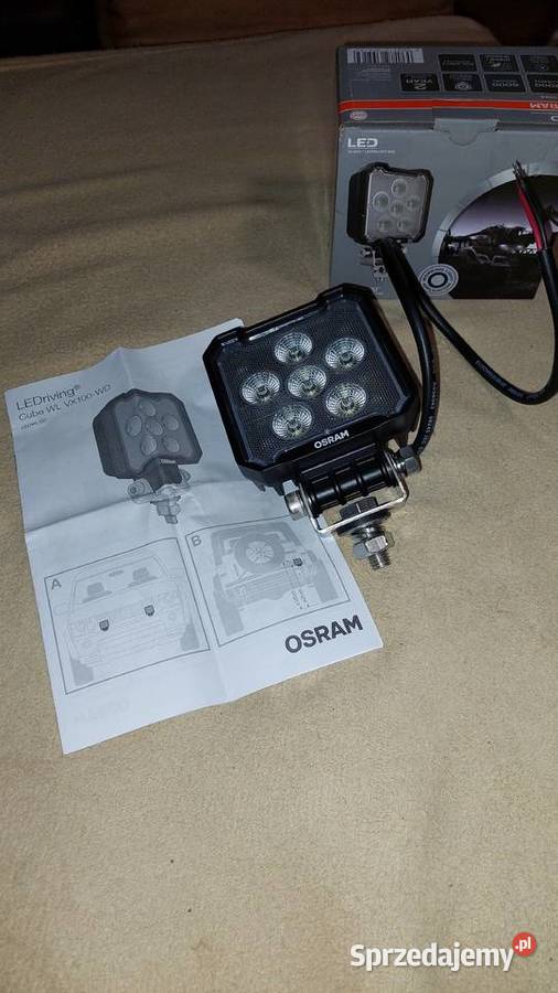 Mocne światła robocze Cube WL VX100WD Tychy sprzedam