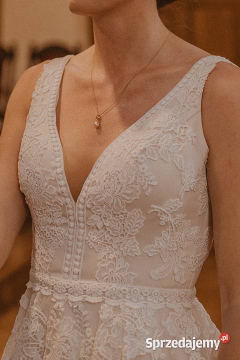 Sprzedam wyjątkowa piękną suknię ślubną Klasyczna Odzież ślubna Łódź