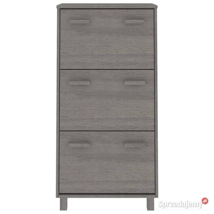 Szafka na buty HAMAR jasnoszara 595x35x117 lita Warszawa