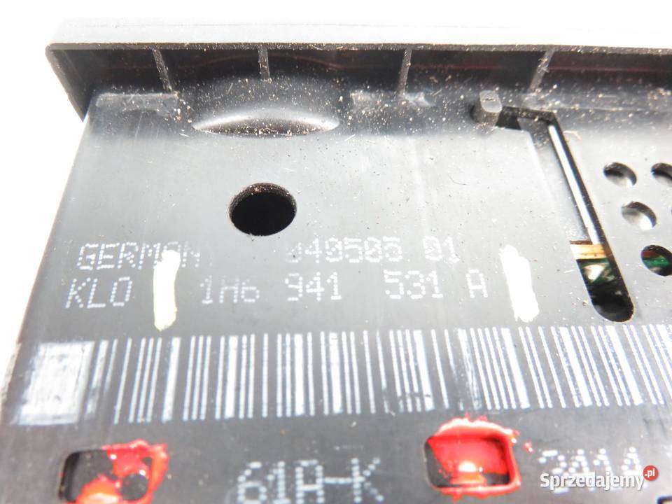 WŁĄCZNIK ŚWIATEŁ VW GOLF III 1H6941531A sprzedam