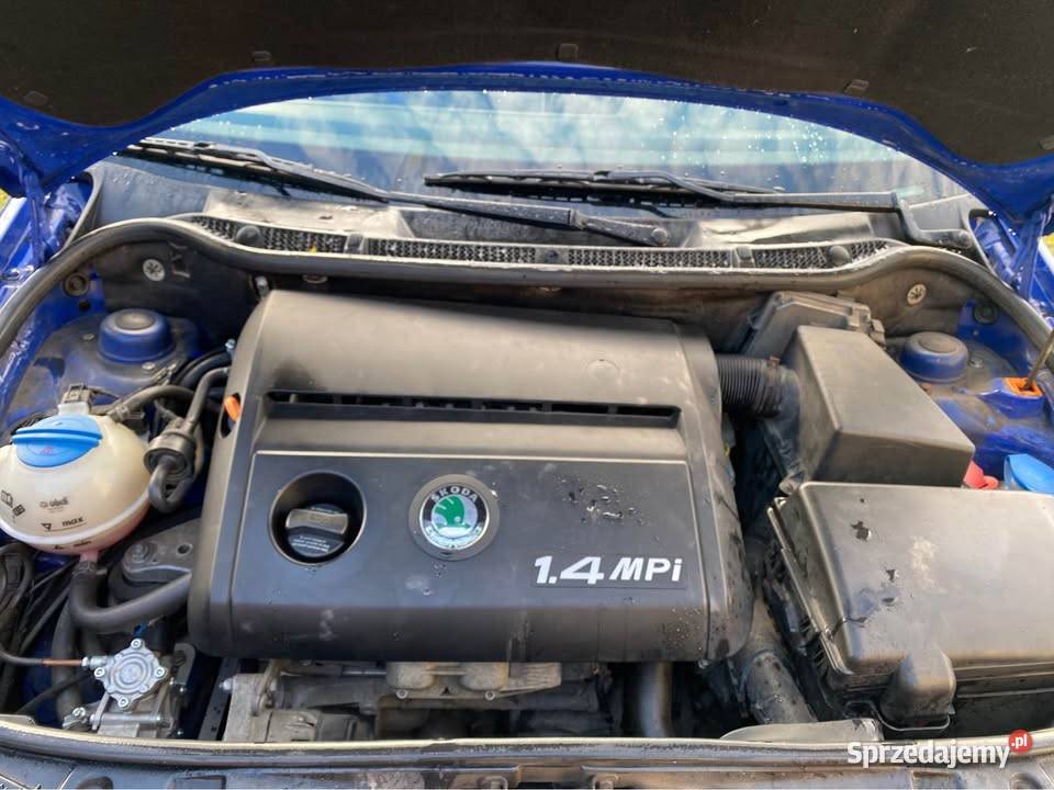 Skoda Fabia 14 MPI plus GAZ manualna Łapy