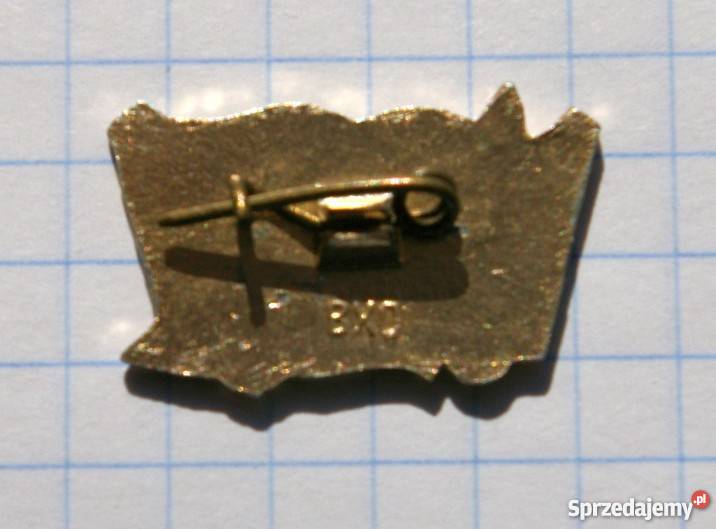 ODZNAKA RADZIECKA NA AGRAFCE ZE ZNAKIEM KLUCZA Piszczac