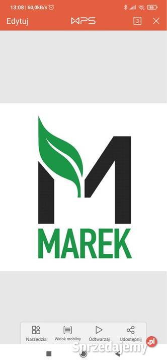 Kombajn do porzeczek MAREK Wojcieszyn