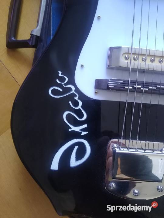 gitara elektryczna z lat 60 rosyjska UNIKA 2 Miedzna