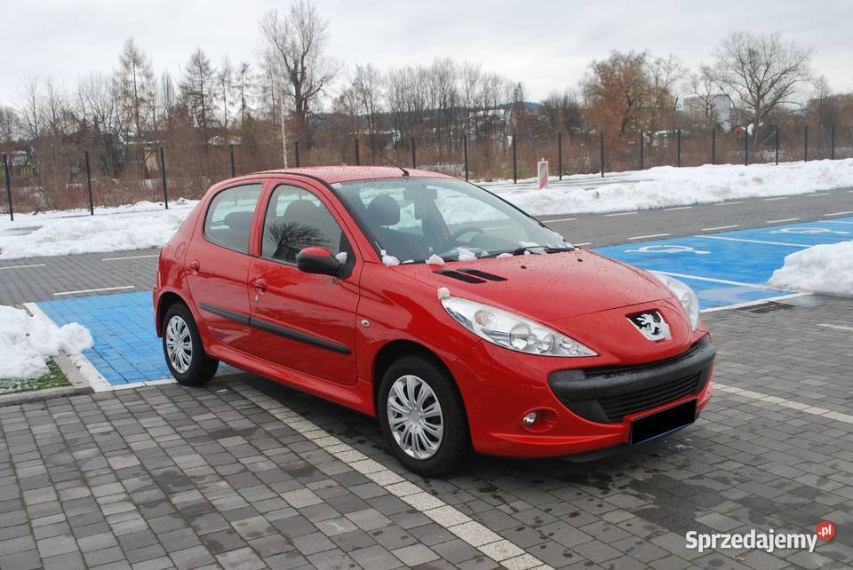 Peugeot 206 11 benzyna 60 Klima Zadbany Niski poduszka powietrzna małopolskie Nowy Sącz