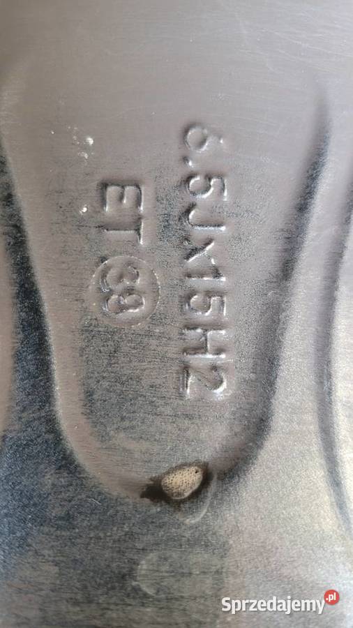 Felgi alu 15 65J 5x100 et 38 SKODA VW SEAT Wieliczka