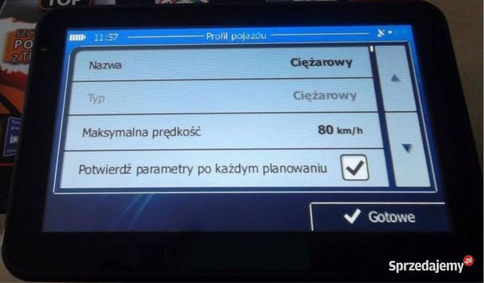 Tablet Lenovo A3500F nawigacja mapy Igo Primo Bydgoszcz