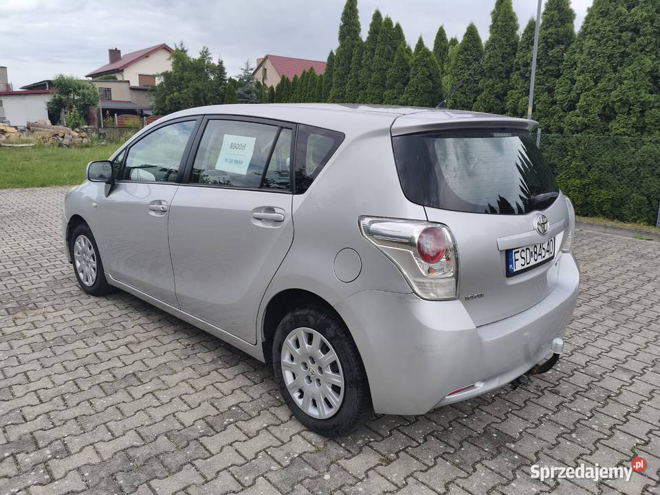 Toyota Verso 20 126 2009r zarejestrowany OC PT poduszka powietrzna Verso lubuskie Drezdenko