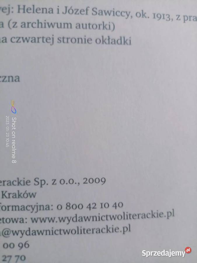 Sumińska Autobiografia książki urlop wakacje Warszawa