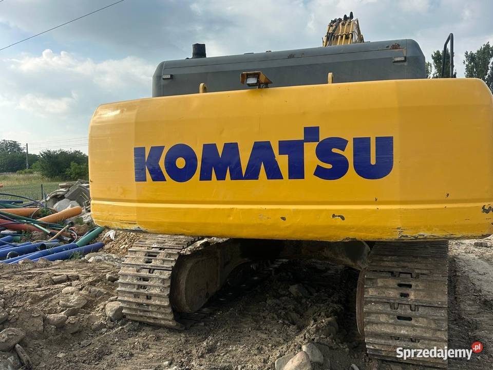 Koparka Gąsienicowa KOMATSU PC340NLC PC340NLC7K Maszyny budowlane małopolskie Tymowa