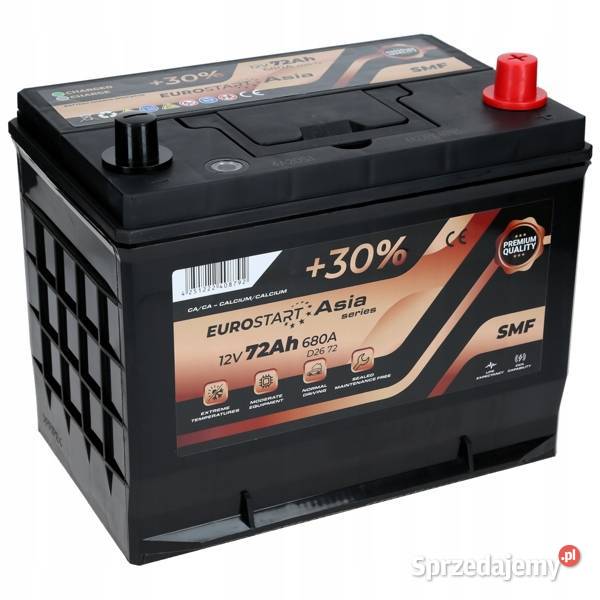 Akumulator Eurostart 12V 72Ah 680A P ECA72P dolnośląskie