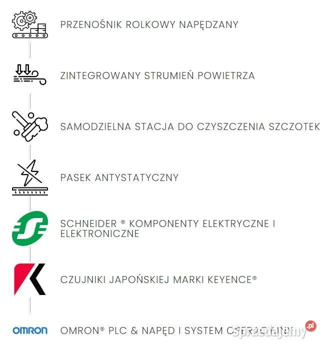 Maszyna do odkurzania antystatycznego BR ASDC