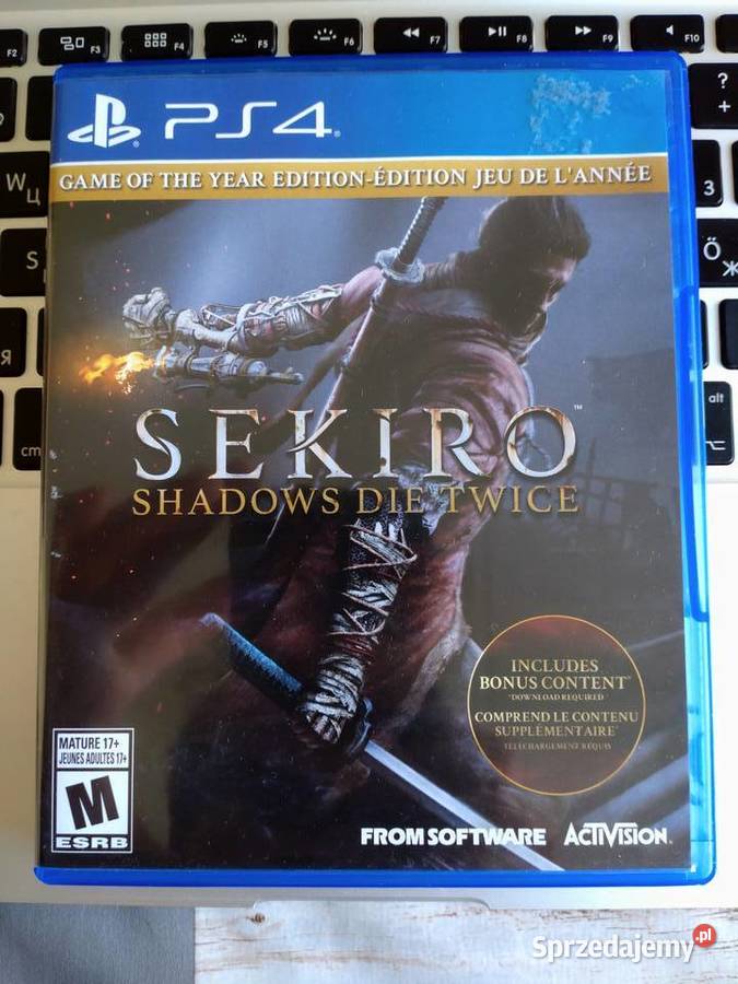 Sekiro shadows Die twice 4 Gry komputerowe i konsolowe Lublin sprzedam
