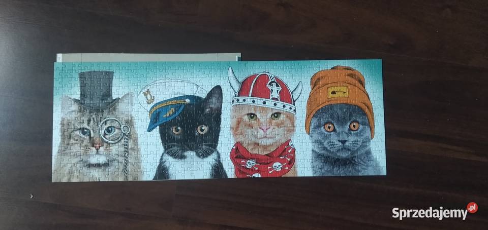 Puzzle ułożone 500 elementów Piekary Śląskie