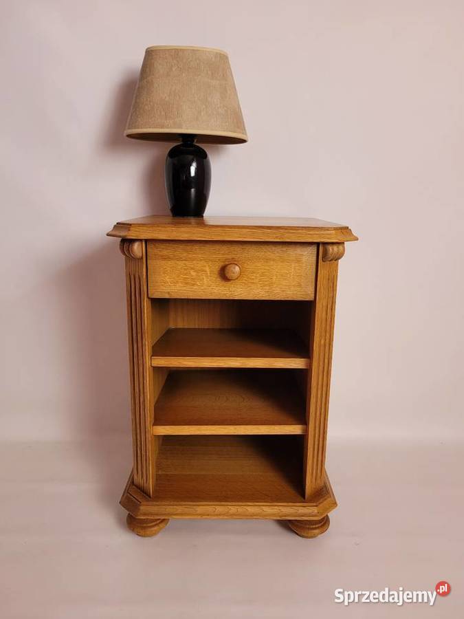 Komoda dębowa Szafka nocna Blacik Białogard