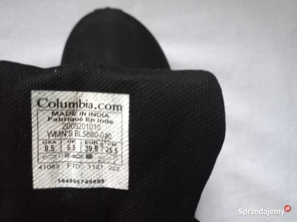 Buty czarne Damskie wodoodporne r 395 Obuwie sportowe Białystok