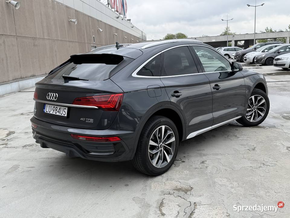 Audi Q5 sportback 2022r salon Polska benzyna Lublin