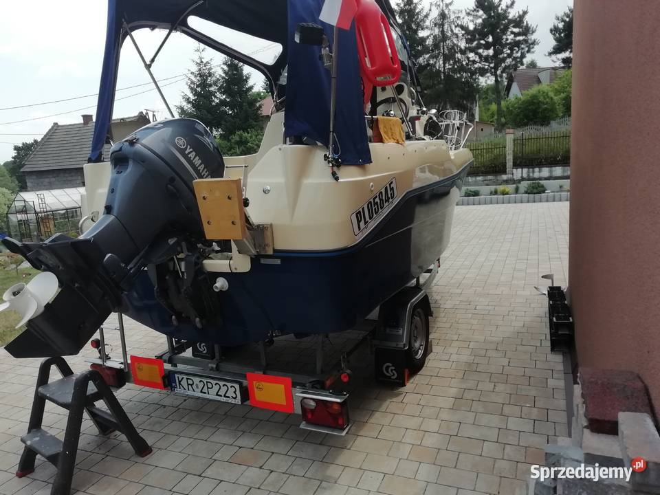 Sprzedam łódź motorową kabinową Motoryzacja małopolskie Kraków
