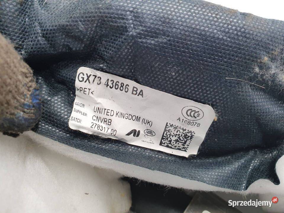 DŹWIGNIA ZMIANY BIEGÓW JAGUAR XF PURE Pozostałe