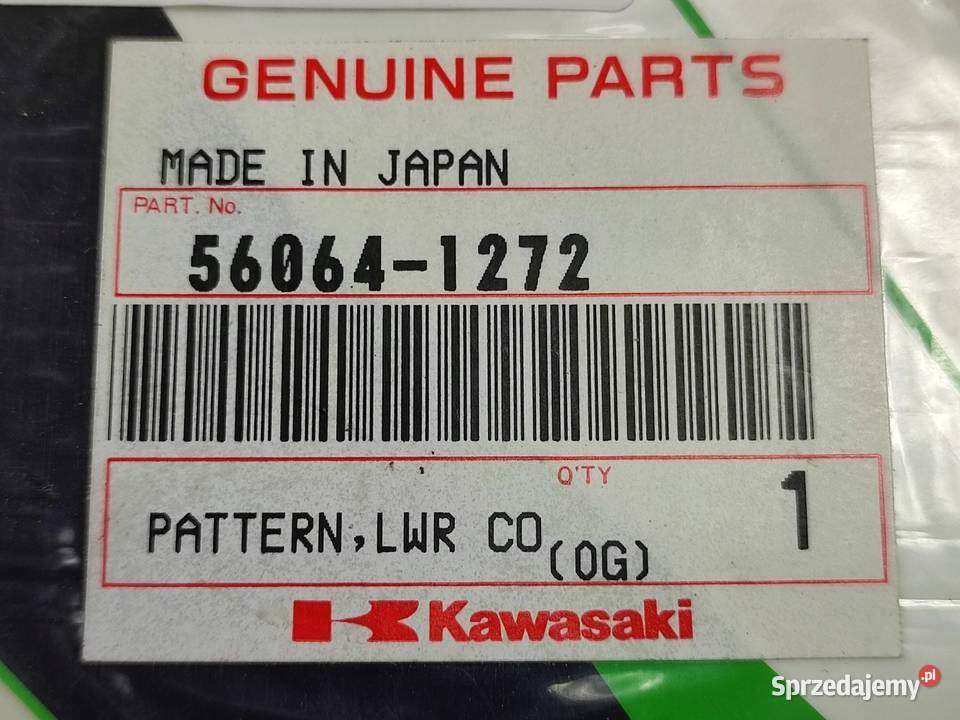 NAKLEJKA NA LEWY BOCZEK KAWASAKI NINJA ZX6R 2001 Emblematy