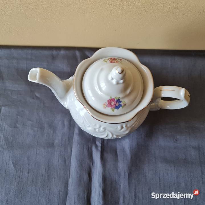 Porcelanowy dzbanek z FP Wawel PRL mazowieckie Warszawa