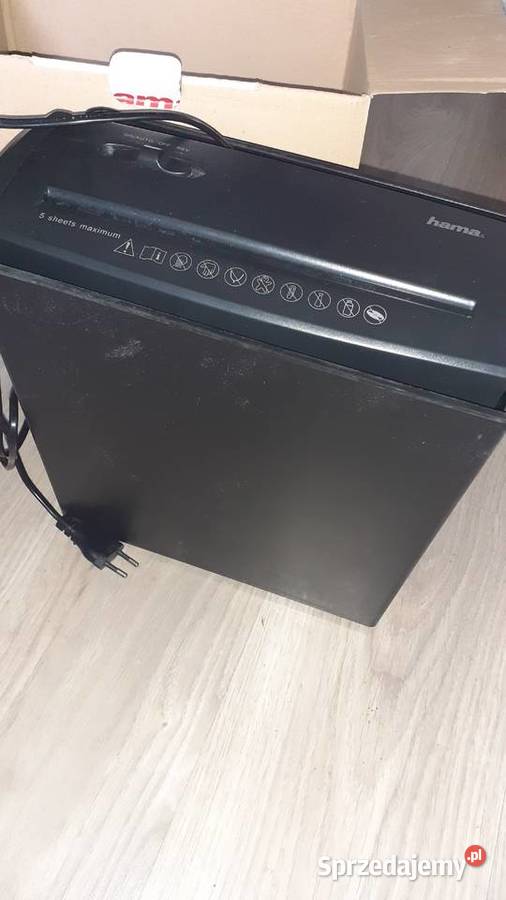 Niszczarka dokumentów hama S7 Pozostałe Szczecin